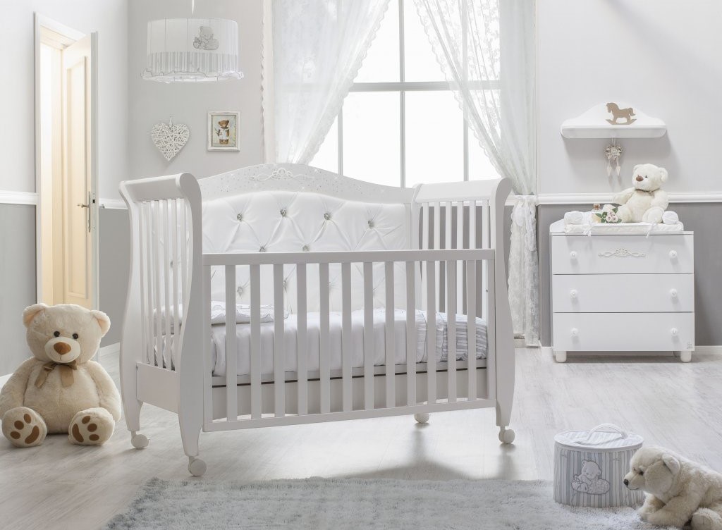 Italbaby multifunkční postýlka Magnifique lux bílá